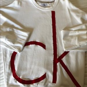 Calvin Klein Embroidered Crewneck Sweater